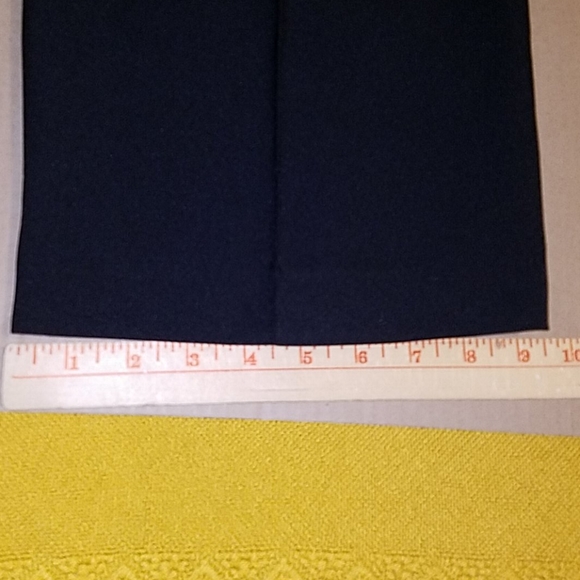 NWT SAVANE Men Dress flat front black pant trouser - Picture 9 of 11